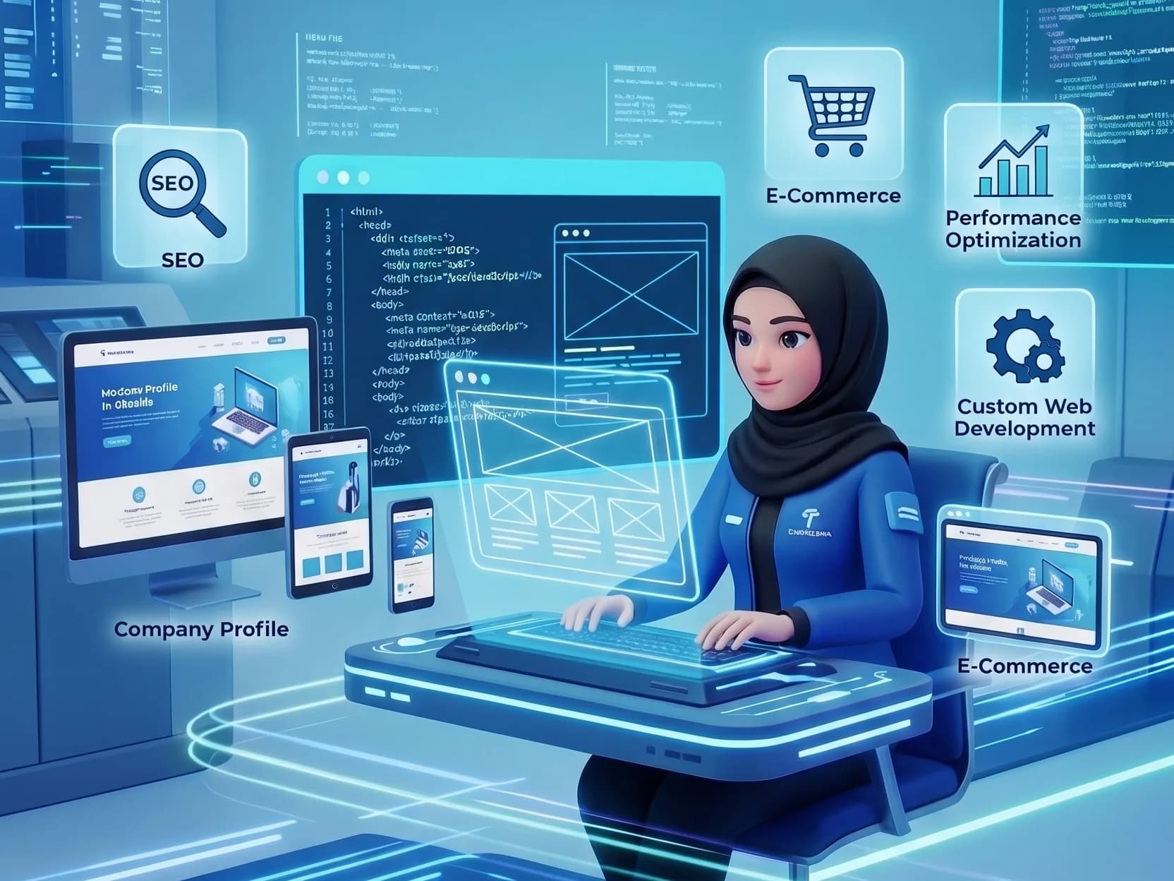 Jasa Pembuatan Website Profesional